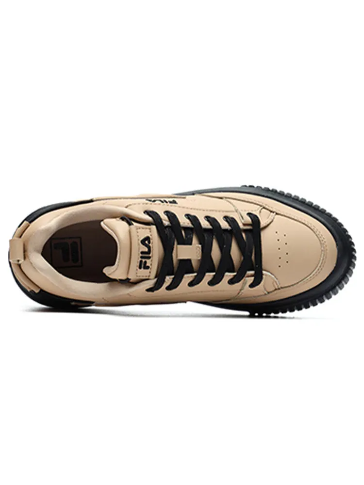 Кеды (WMNS) FILA Heritage- Fht Low-Top Sneakers Khaki — изображение 2 из 4, желтый