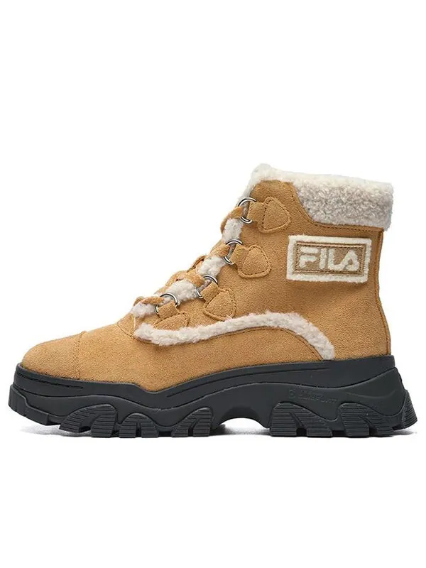 Кроссовки warm snow boots 'brown white' Fila — изображение 1 из 1, коричневый/белый