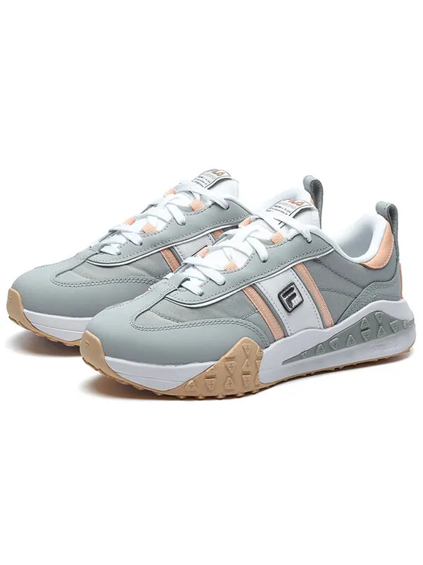 Кроссовки brick sneakers 'grey pink' Fila — изображение 3 из 4, серый/белый/розовый
