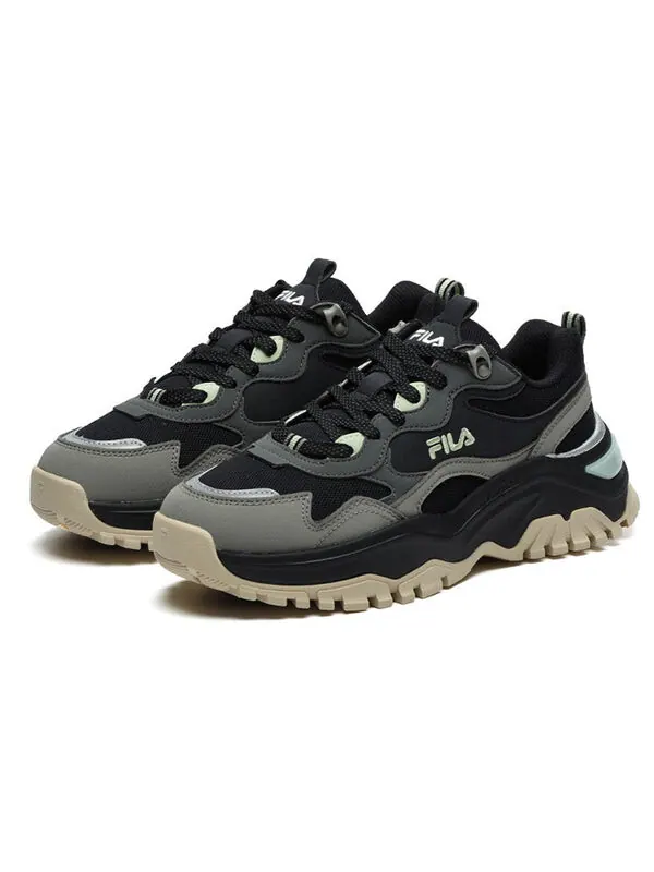 Кроссовки nico 'black gray green' Fila — изображение 2 из 4, черный/серый/зеленый