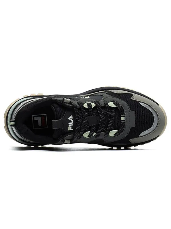 Кроссовки nico 'black gray green' Fila — изображение 3 из 4, черный/серый/зеленый