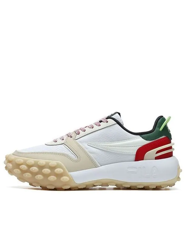 Кроссовки gara chunky sneakers 'white red green' Fila — изображение 1 из 4, белый/красный/зеленый