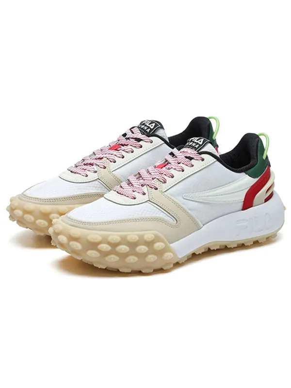 Кроссовки gara chunky sneakers 'white red green' Fila — изображение 2 из 4, белый/красный/зеленый
