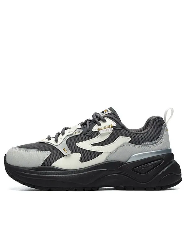 Кроссовки dad shoe 'gray black' Fila — изображение 1 из 4, серый/черный