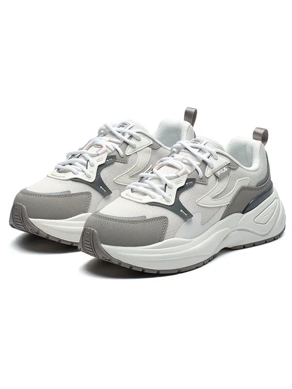 Кроссовки dad shoe 'pink gray white' Fila — изображение 2 из 4, белый