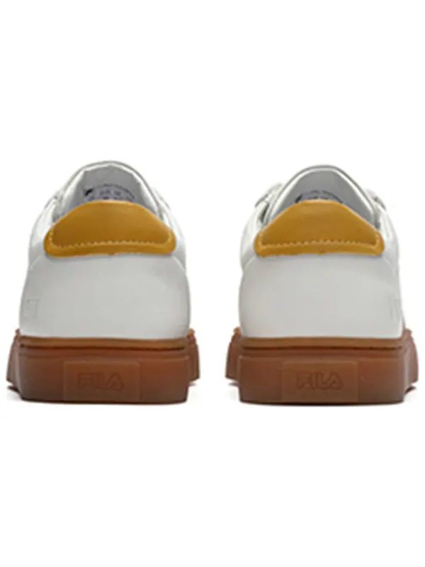 Кроссовки low-top sneakers white/coffee Fila — изображение 4 из 4, белый/темный