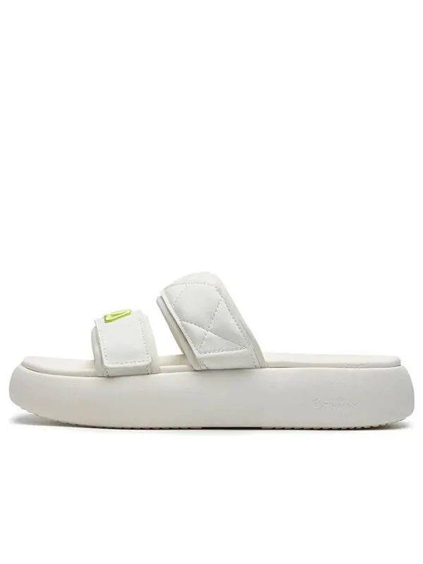 Тапочки donut 'whtie green' Fila — изображение 1 из 4, белый/зеленый