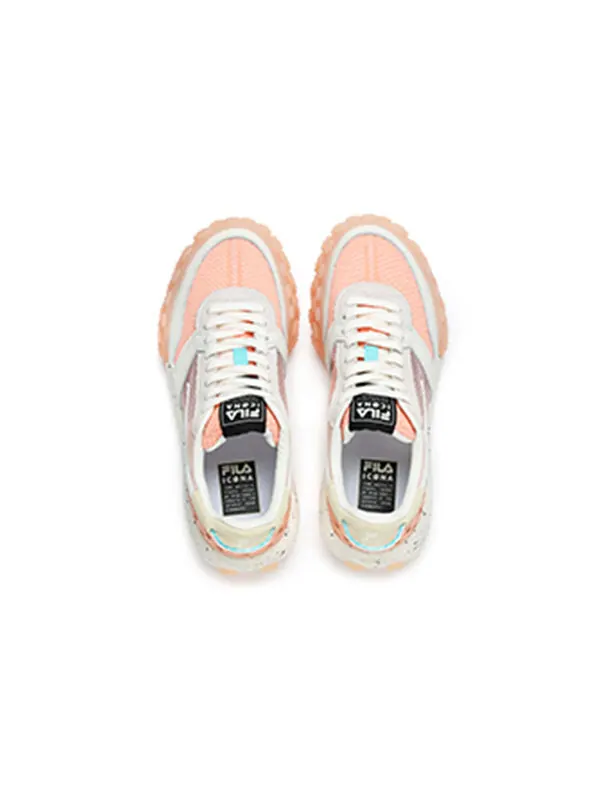 Кроссовки gara chunky sneakers 'pink white' Fila — изображение 3 из 4, розовый/белый