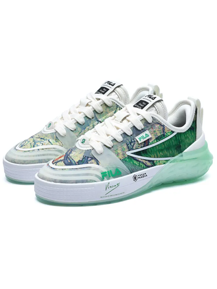 Кеды (WMNS) FILA Mixa xVan Gogh — изображение 2 из 5, белый