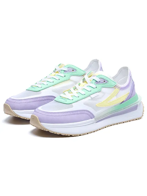 Кроссовки renno classics sneakers 'white lilac green' Fila — изображение 2 из 4, белый//зеленый