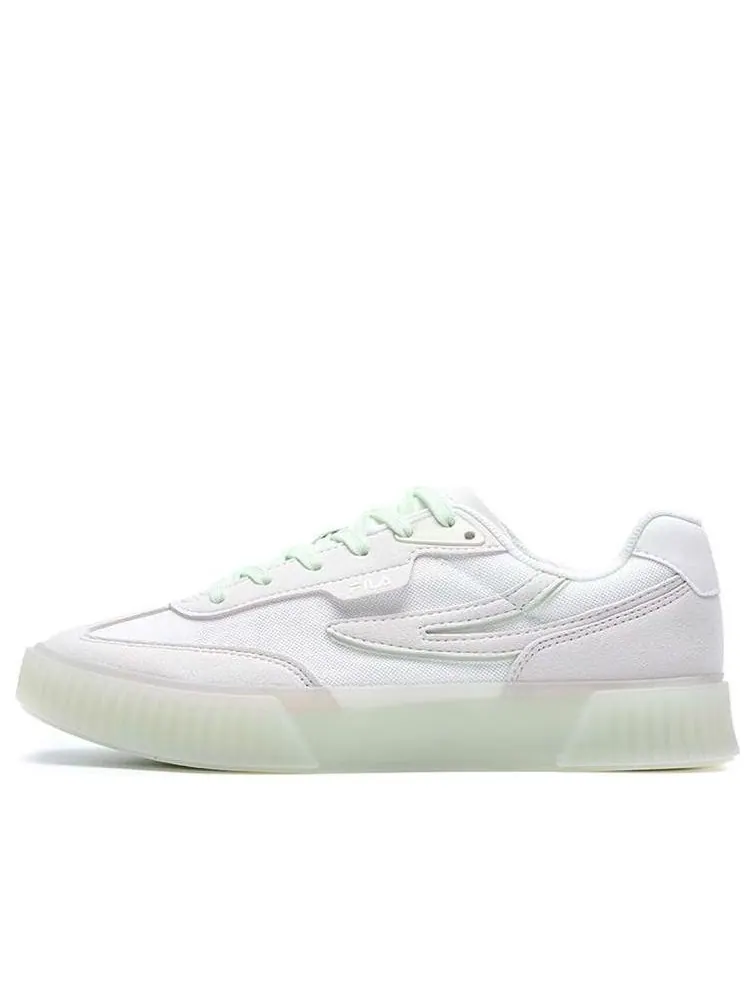 Кеды (WMNS) FILA Shadow 'White Green' — изображение 1 из 5, белый