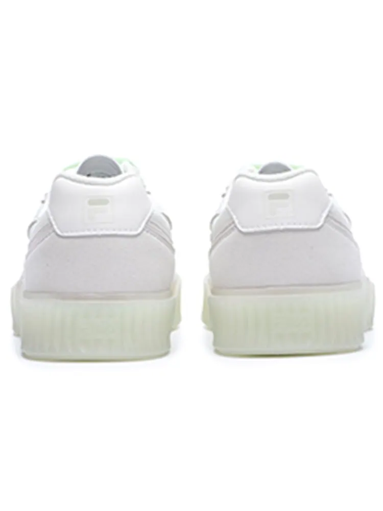 Кеды (WMNS) FILA Shadow 'White Green' — изображение 4 из 5, белый