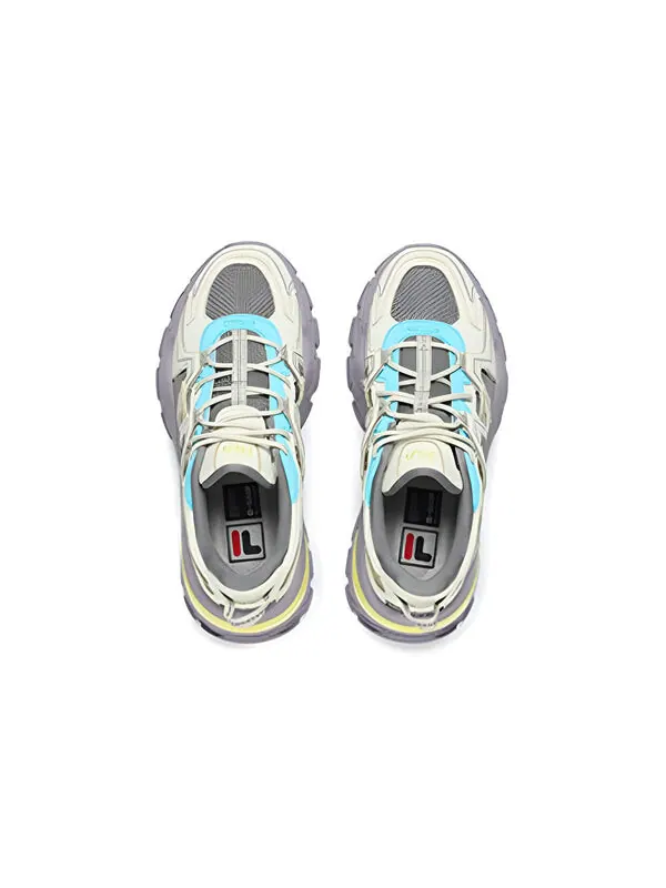 Кроссовки aurora sneakers 'white purple' Fila — изображение 3 из 4, белый/фиолетовый/серый