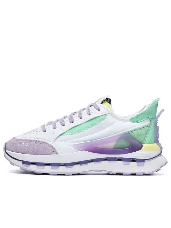 Кроссовки km shoes 'white purple aqua' Fila — изображение 1 из 4, белый/фиолетовый/голубой