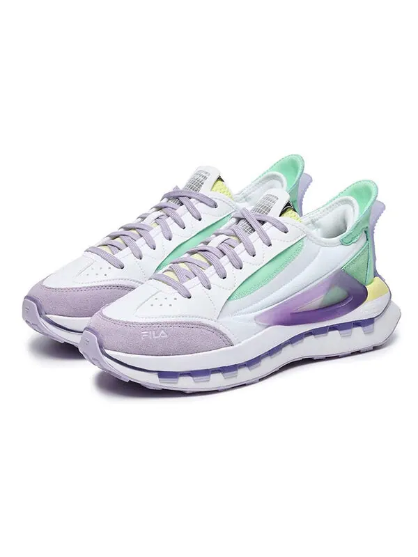 Кроссовки km shoes 'white purple aqua' Fila — изображение 2 из 4, белый/фиолетовый/голубой