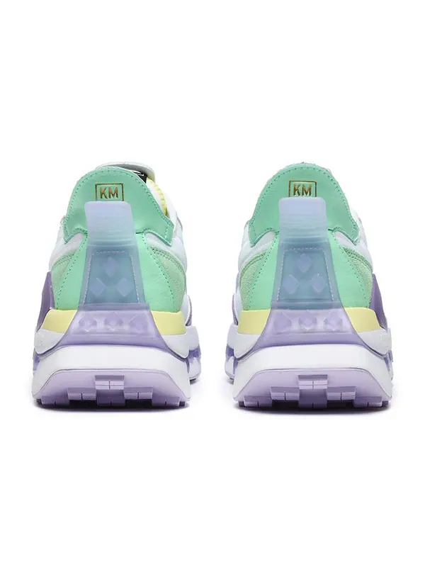 Кроссовки km shoes 'white purple aqua' Fila — изображение 4 из 4, белый/фиолетовый/голубой