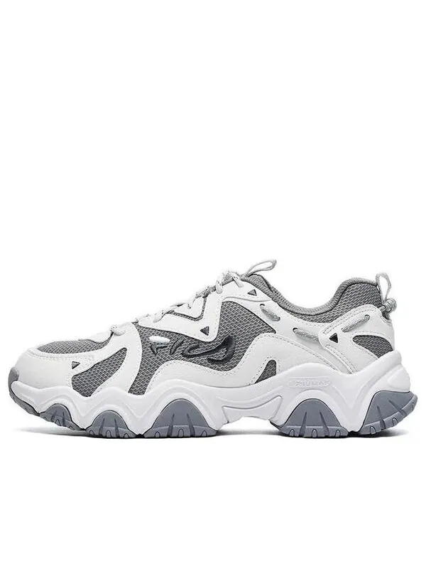 Кроссовки fluid 4 cat claw fashion shoes 'white grey' Fila — изображение 1 из 4, белый/серый