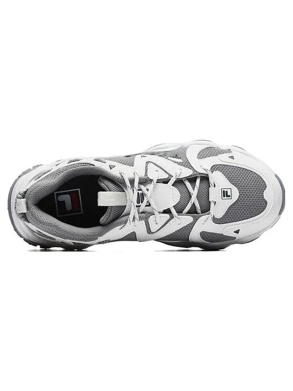 Кроссовки fluid 4 cat claw fashion shoes 'white grey' Fila — изображение 3 из 4, белый/серый