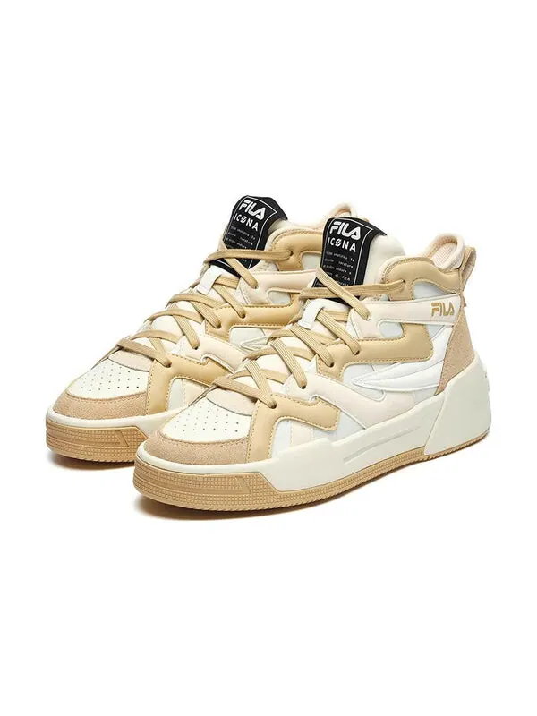 Кроссовки 'white khaki' Fila — изображение 2 из 4, белый/хаки
