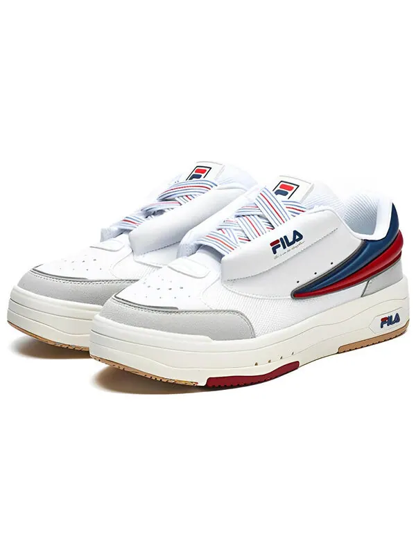 Кроссовки mix casual shoes 'white blue red' Fila — изображение 3 из 4, белый/синий/красный