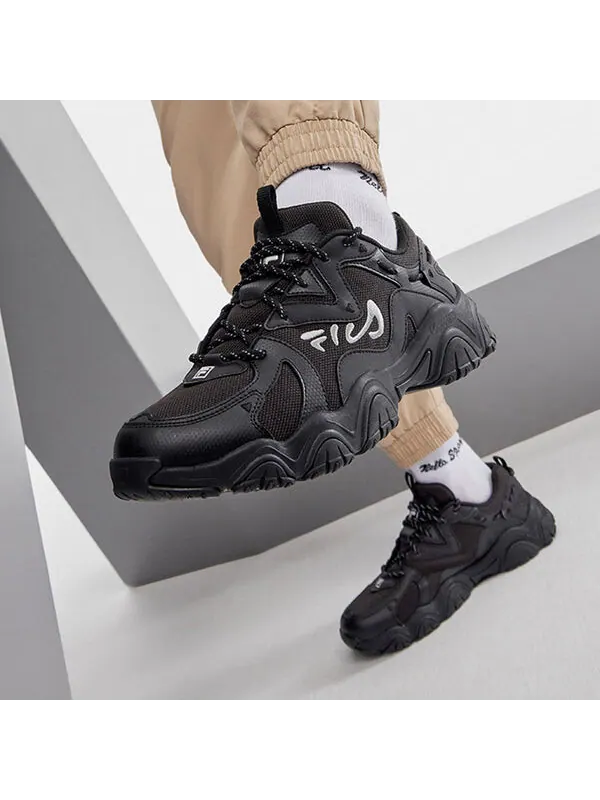 Кроссовки fluid 4 'black' Fila — изображение 2 из 3, черный