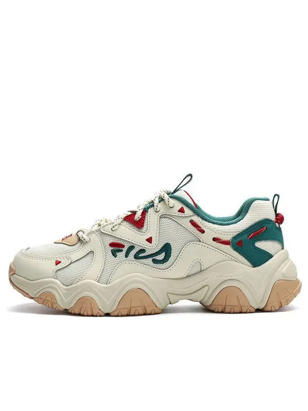 Кроссовки fluid 4 sneakers 'cream green red' Fila — изображение 1 из 4