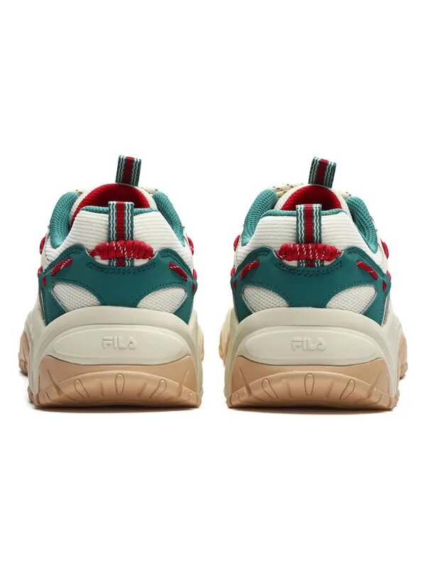 Кроссовки fluid 4 sneakers 'cream green red' Fila — изображение 4 из 4
