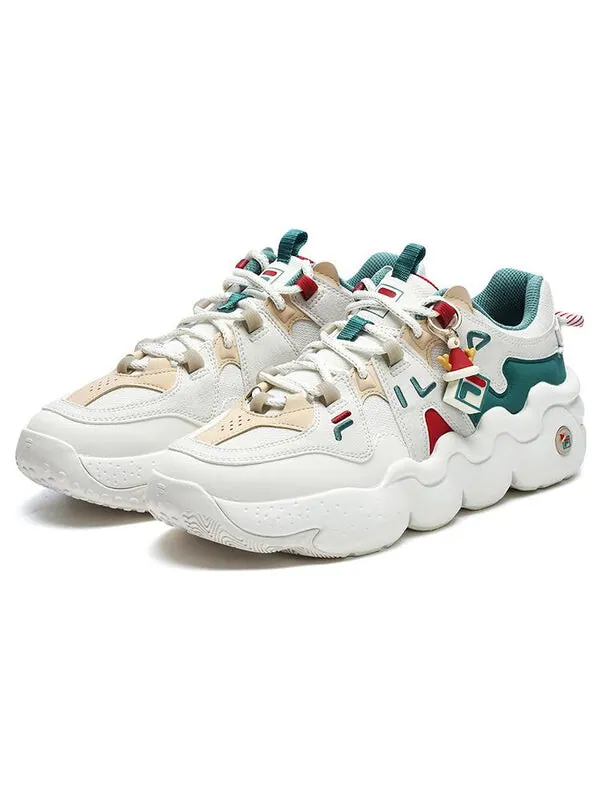 Кроссовки panini xmas shoes 'white green' Fila — изображение 2 из 4