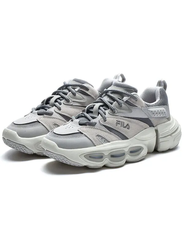 Кроссовки court deluxe low shoes 'grey' Fila — изображение 2 из 4, серый/белый