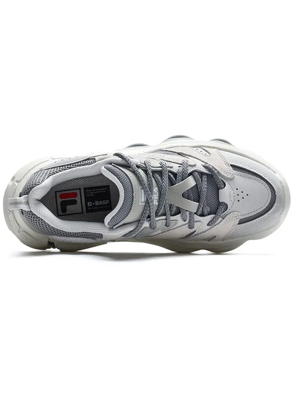 Кроссовки court deluxe low shoes 'grey' Fila — изображение 3 из 4, серый/белый