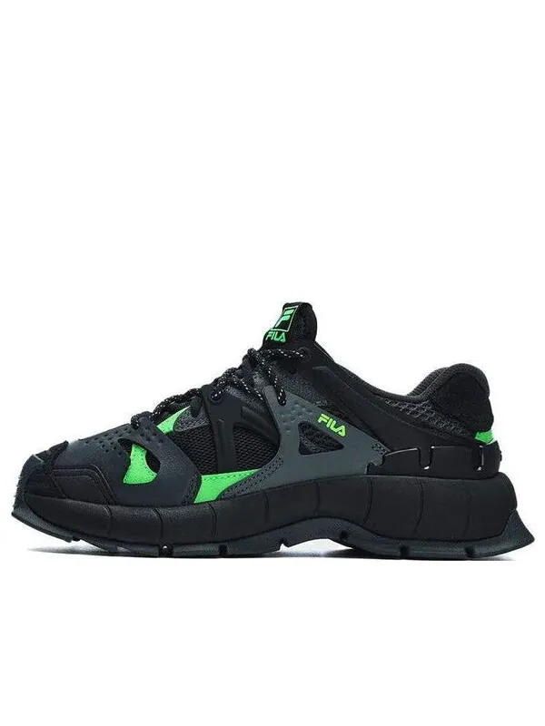 Кроссовки insetto sneakers 'black green' Fila — изображение 1 из 4, черный/зеленый