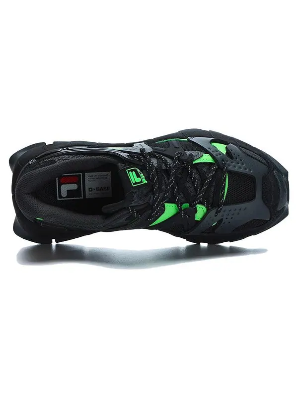 Кроссовки insetto sneakers 'black green' Fila — изображение 2 из 4, черный/зеленый