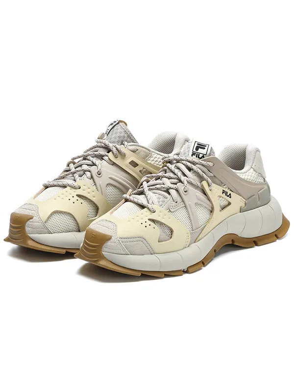 Кроссовки 2023 'brown' Fila — изображение 2 из 4, коричневый/желтый
