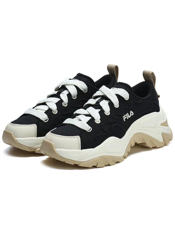 Кроссовки 'black' Fila — изображение 2 из 4, белый/черный