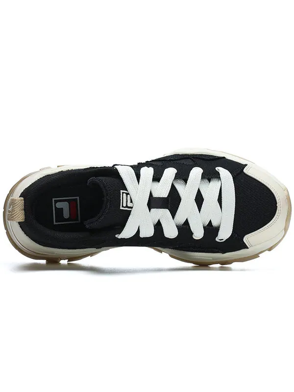 Кроссовки 'black' Fila — изображение 3 из 4, белый/черный