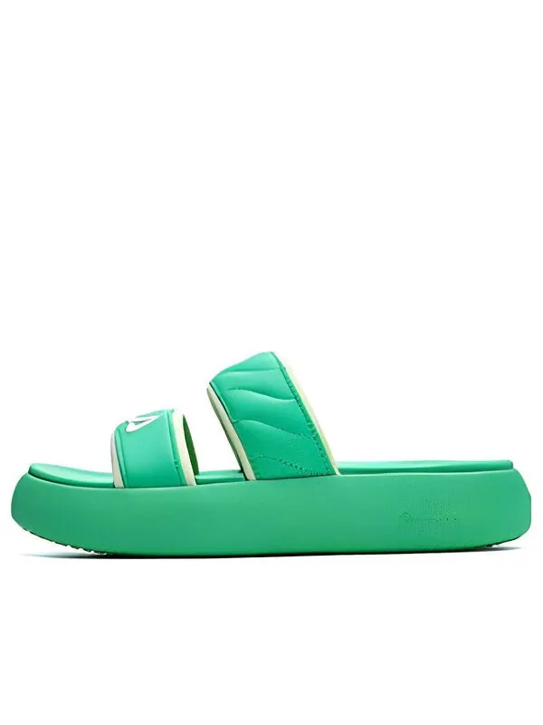 Тапочки dount 'green' Fila — изображение 1 из 4, зеленый