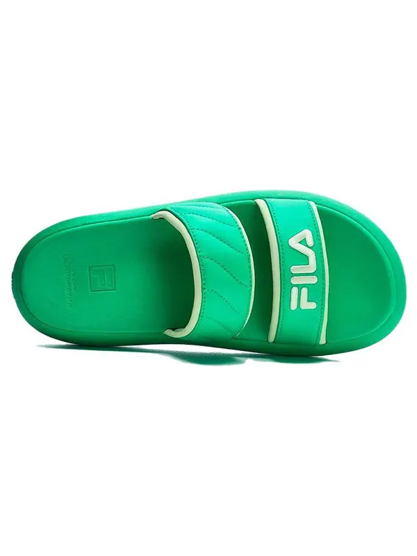 Тапочки dount 'green' Fila — изображение 4 из 4, зеленый