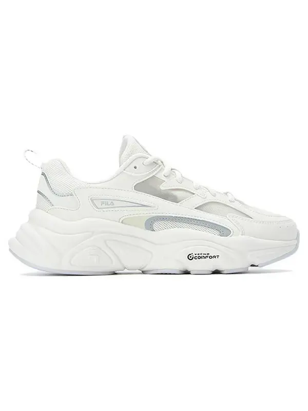 Кроссовки mars 1s breathable retro sneakers 'white' Fila — изображение 2 из 2, белый/серый