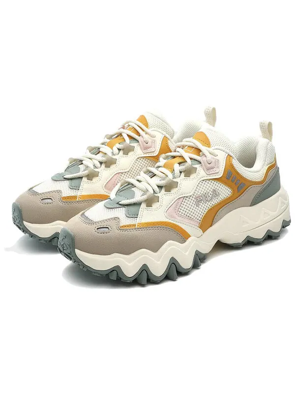 Кроссовки oakmont 3 sport shoes 'white orange green' Fila — изображение 2 из 4, белый/оранжевый/зеленый