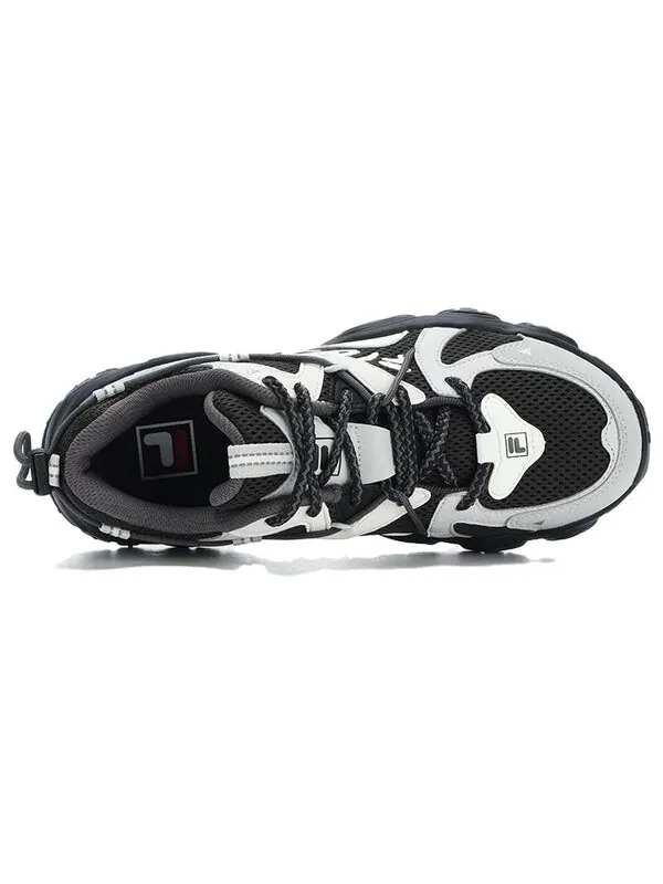 Кроссовки fluid 4 sneakers 'black grey white' Fila — изображение 2 из 4, черный/белый/серый
