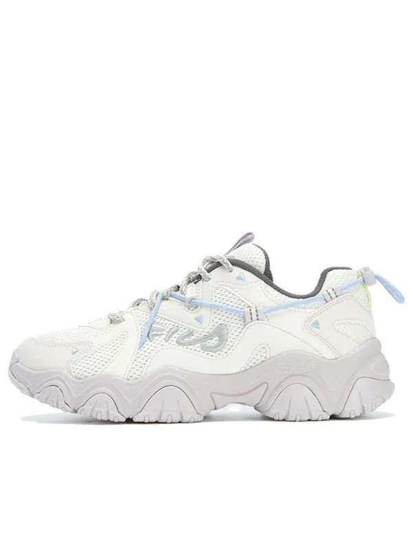 Кроссовки fluid 4 sneakers 'white grey' Fila — изображение 1 из 4, белый/серый/синий