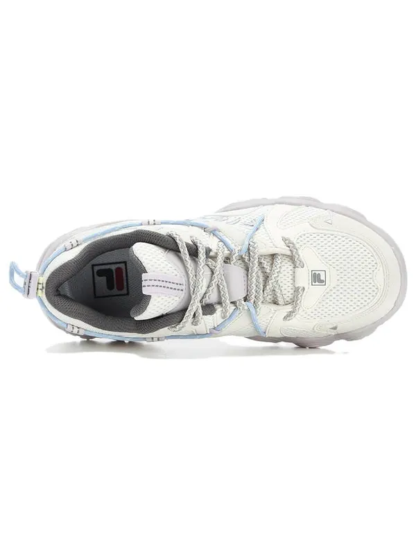Кроссовки fluid 4 sneakers 'white grey' Fila — изображение 2 из 4, белый/серый/синий