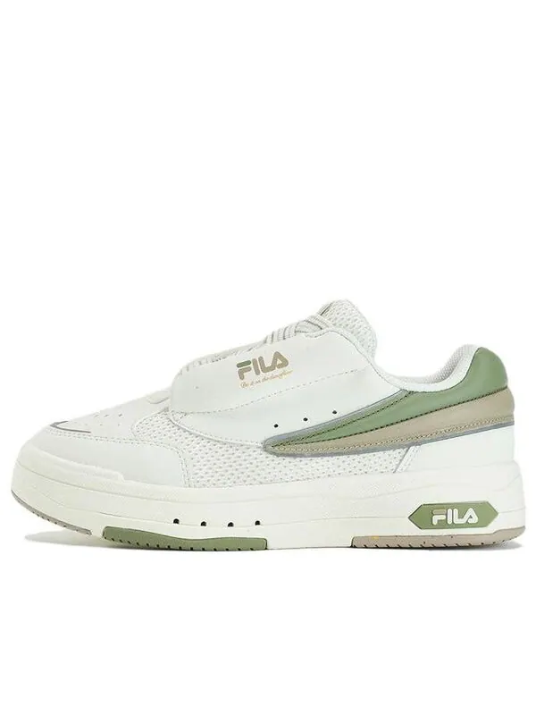 Кроссовки mix casual shoes 'white beige green' Fila — изображение 1 из 2, белый/бежевый/зеленый
