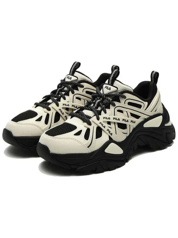 Кроссовки sofia sneakers 'beige black' Fila — изображение 2 из 4, черный/бежевый