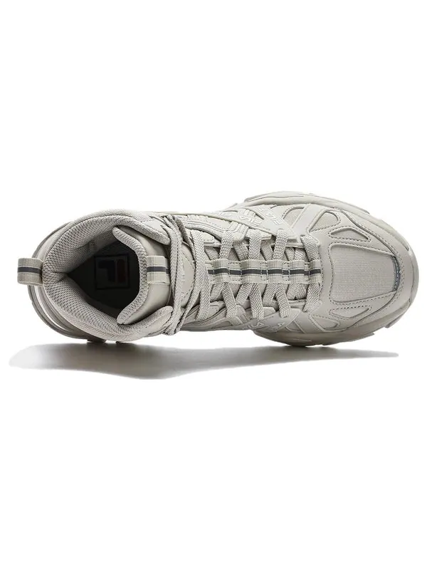 Кроссовки sofia 1s mid shoes 'cream white' Fila — изображение 3 из 4, кремовый белый