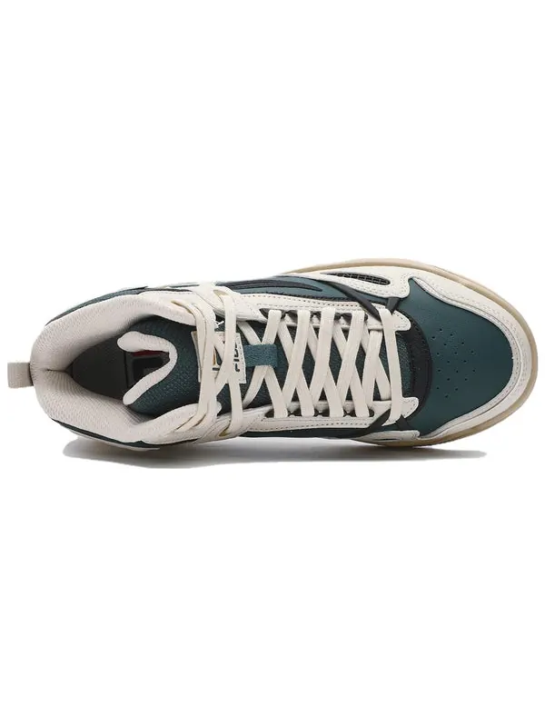Кроссовки high-top sneakers 'white green' Fila — изображение 3 из 4, белый/зеленый