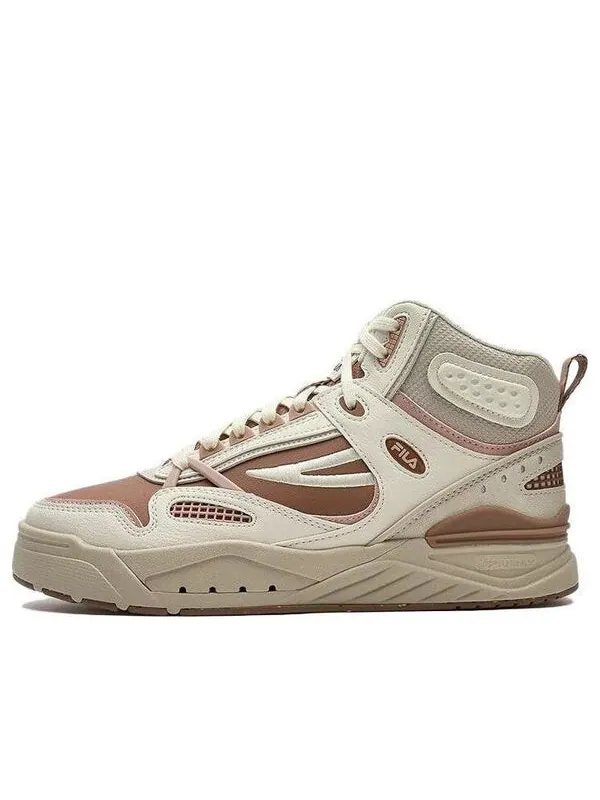 Кроссовки slam mid skate shoes 'white beige brown' Fila — изображение 1 из 4, белый/бежевый/коричневый