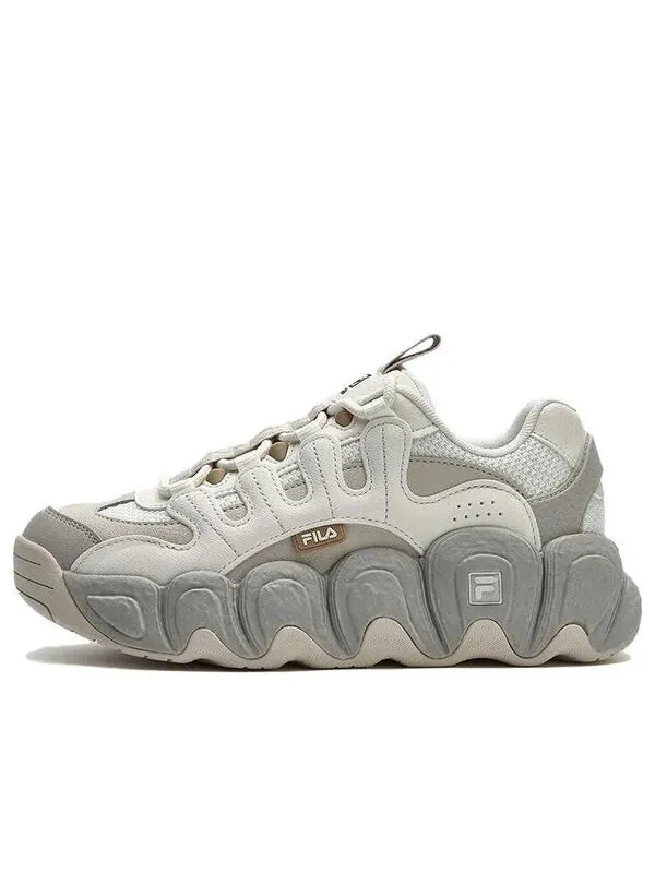 Кроссовки croissant chunky sneakers 'grey white' Fila — изображение 1 из 4, серый/белый