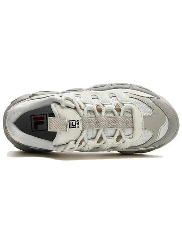 Кроссовки croissant chunky sneakers 'grey white' Fila — изображение 2 из 4, серый/белый
