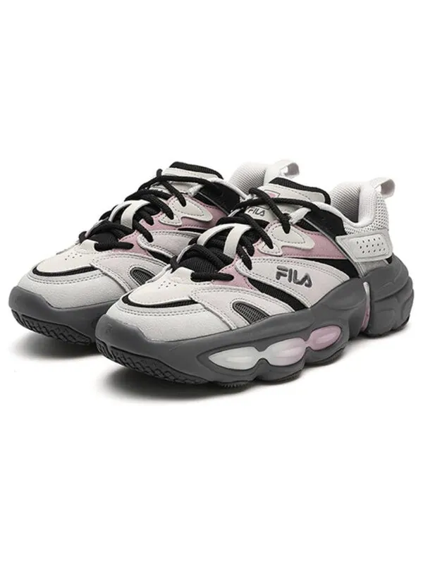Кроссовки et swingshot sneakers 'grey white pink' Fila — изображение 2 из 4, серый/белый/розовый